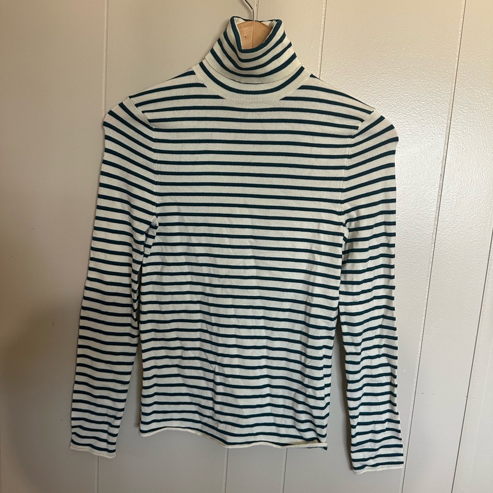 NWT Zara Striped Turtleneck Top
Size medium